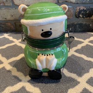 Christmas cookie jar